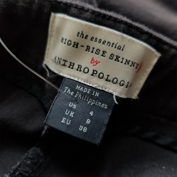 Anthropologie The Essential High Rise Skinny Pants - Picture 3 of 5